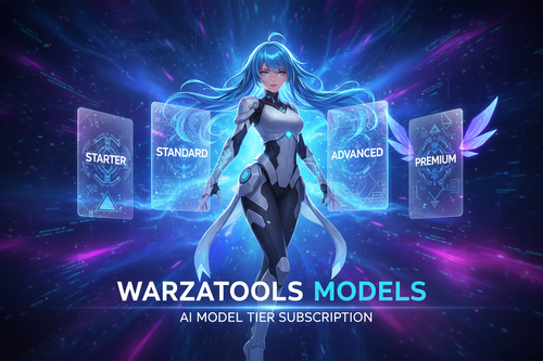 Warzatools Models anime-style banner